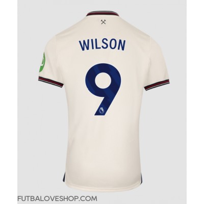 Dres West Ham United Callum Wilson #9 Preč 2025-26 Krátky Rukáv Dres West Ham United Callum Wilson #9 Preč 2025-26 Krátky Rukáv